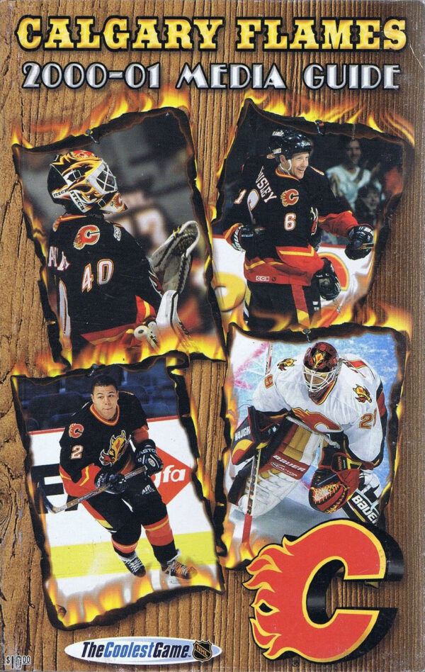 2000-01 Calgary Flames media guide