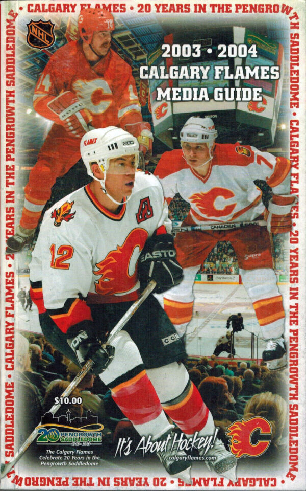 2003-04 Calgary Flames media guide