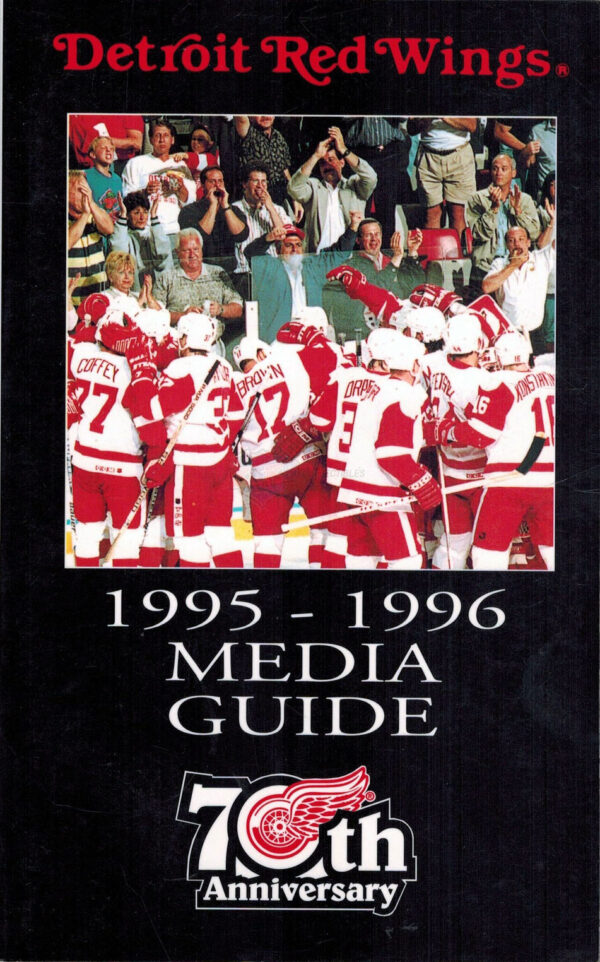 1995-96 Detroit Red Wings media guide