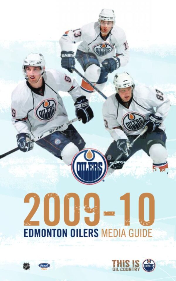 2009-10 Edmonton Oilers media guide