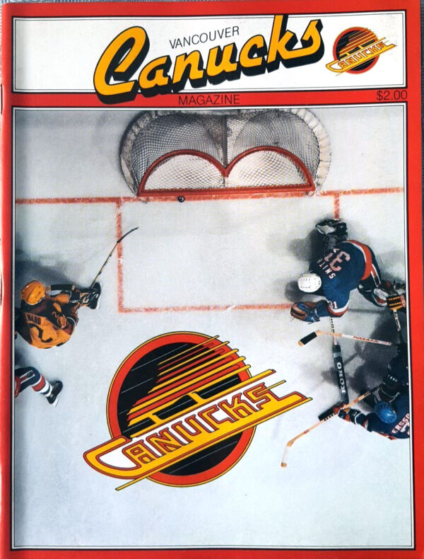 1984-85 Vancouver Canucks program