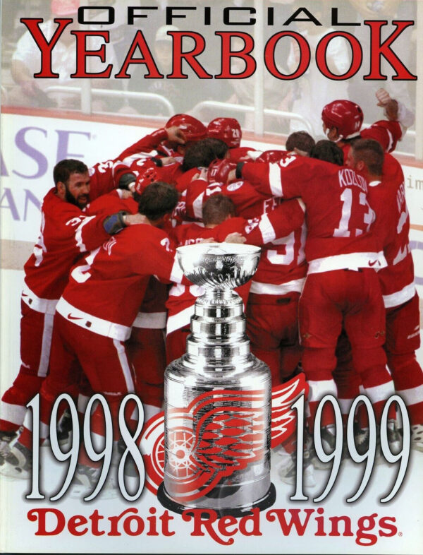 1998-99 Detroit Red Wings yearbook