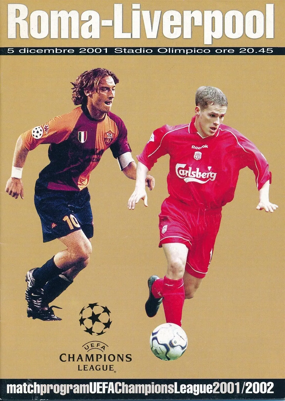 AS Roma vs. Liverpool (December 5, 2001)