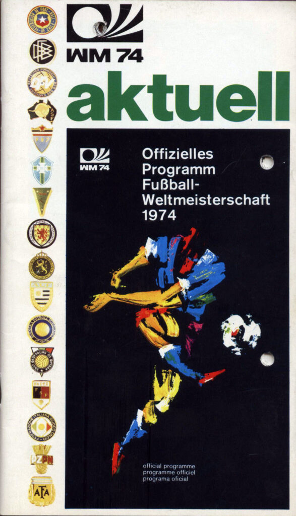 1974 FIFA World Cup program
