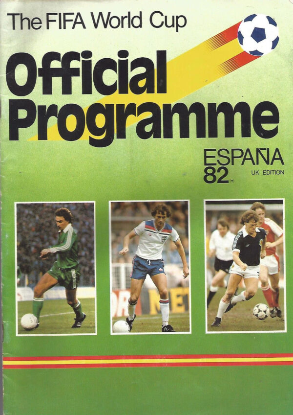 1982 FIFA World Cup program