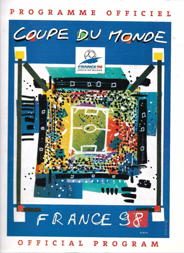 1998 FIFA World Cup program