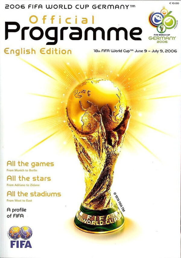 2006 FIFA World Cup program
