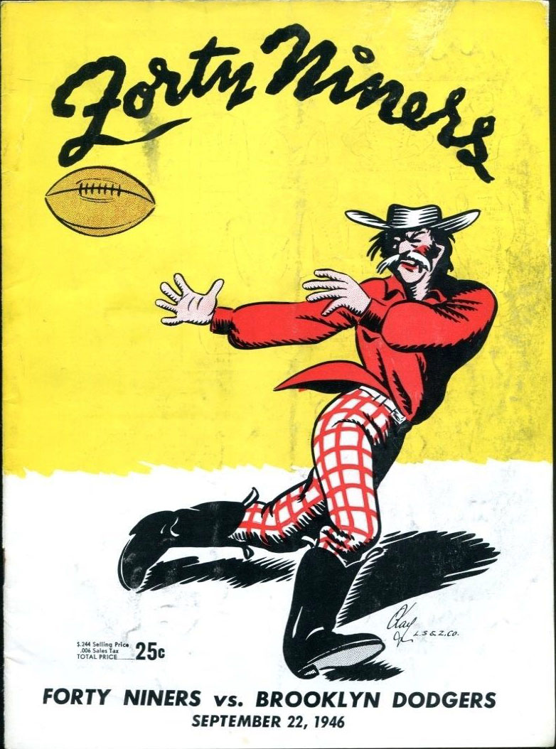 San Francisco 49ers vs. Brooklyn Dodgers (September 22, 1946)