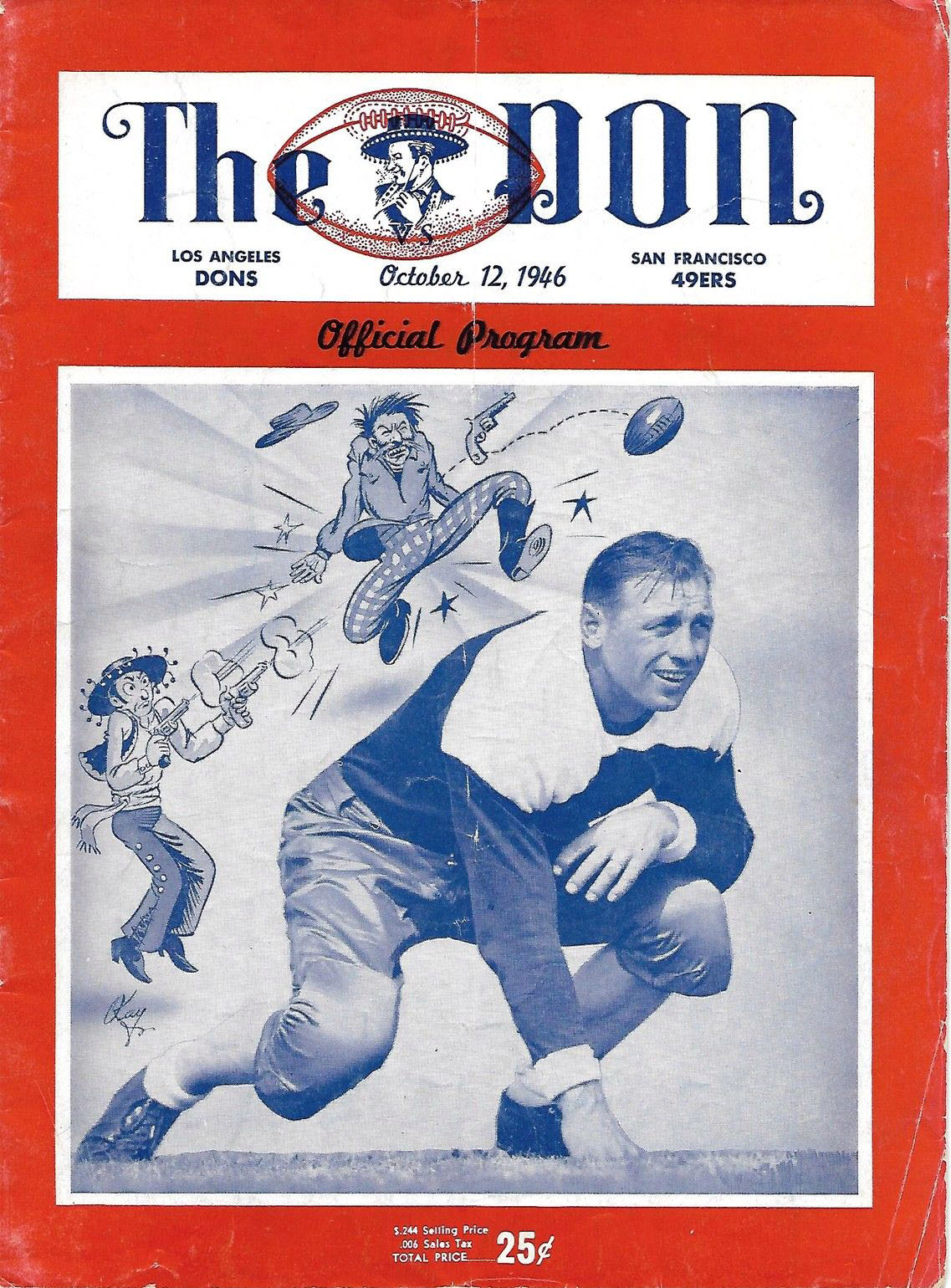 Los Angeles Dons vs. San Francisco 49ers (October 12, 1946)