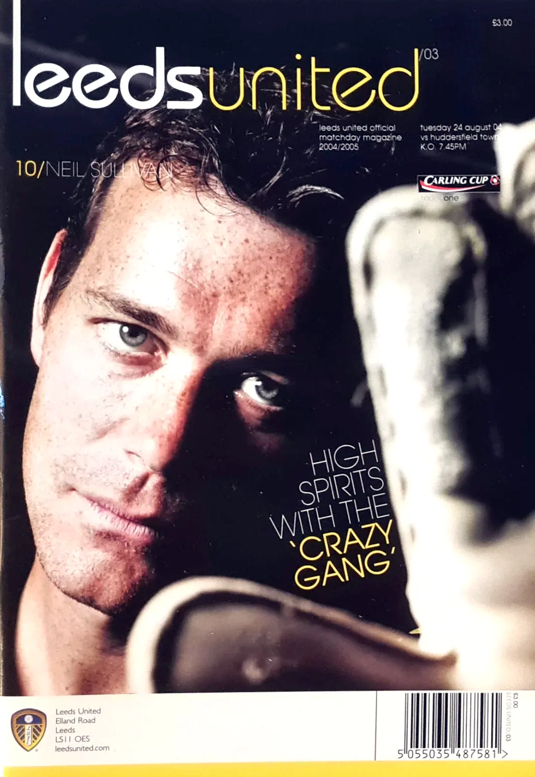 Leeds United vs. 	Huddersfield Town (August 24, 2004)