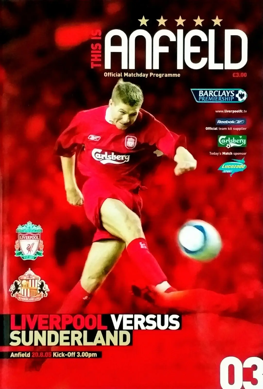 Liverpool vs. Sunderland (August 20, 2005)