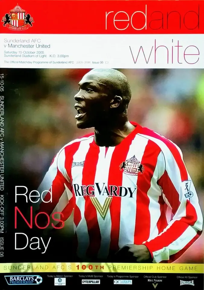 Sunderland vs. Manchester United (October 15, 2005)