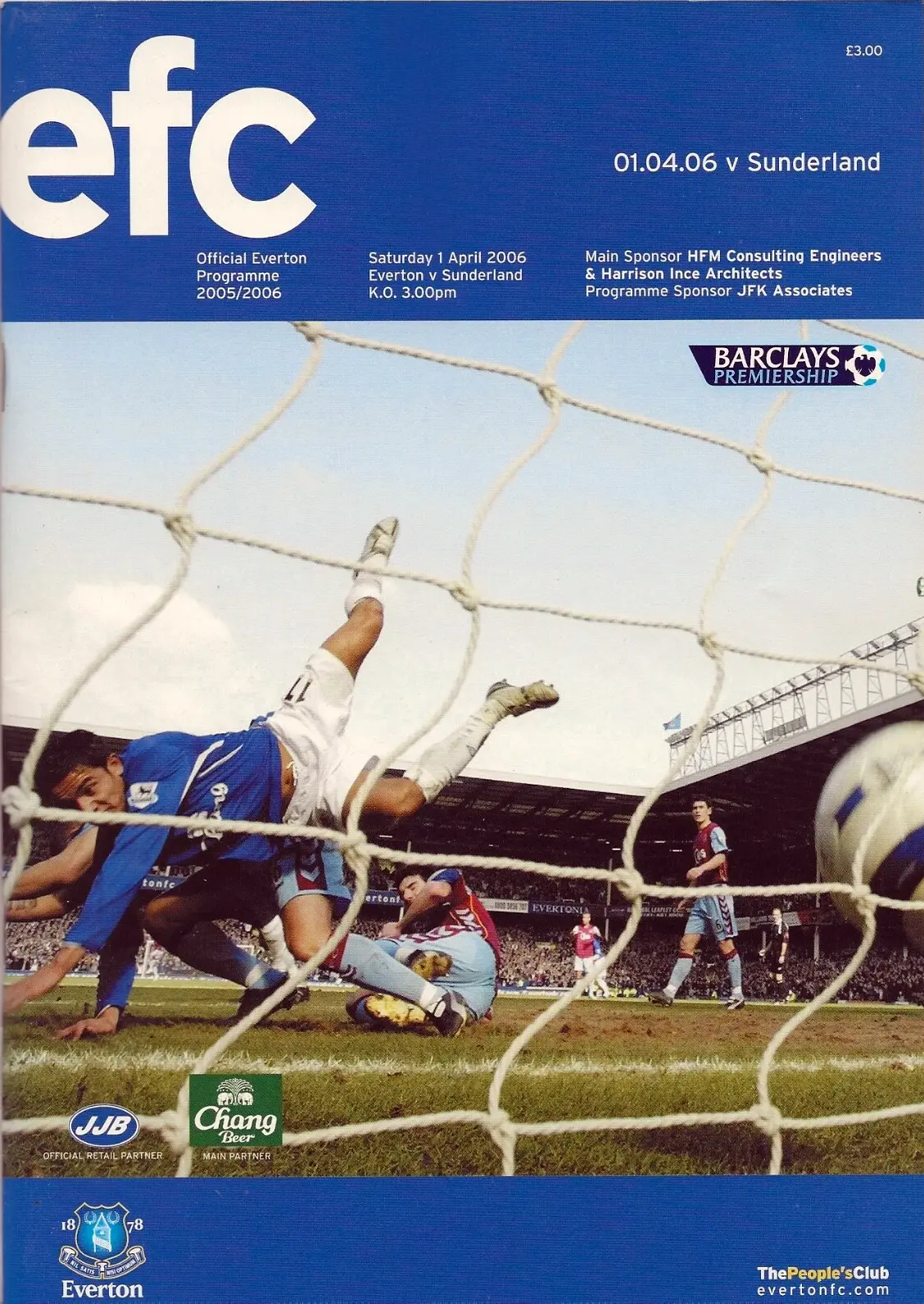 Everton vs. Sunderland (April 1, 2006)