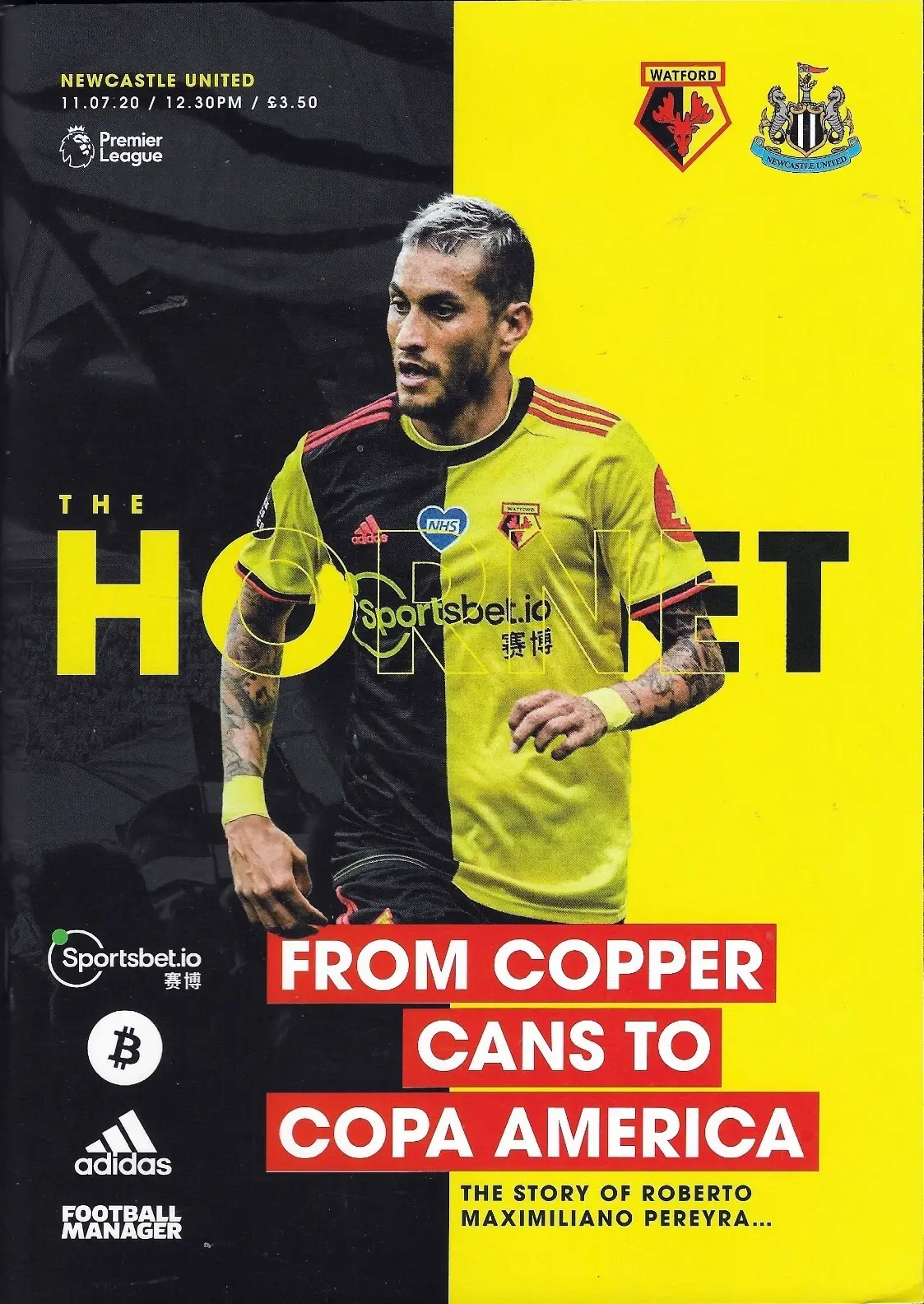 Watford vs. Newcastle United (July 11, 2020)