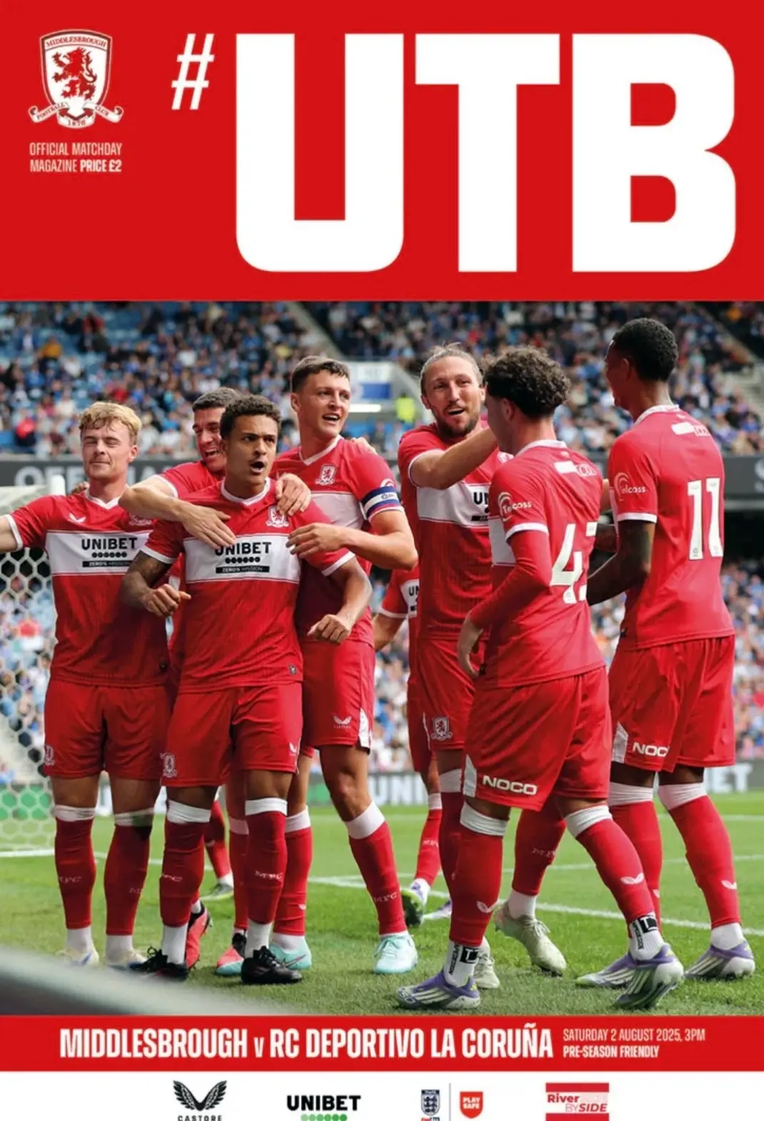 Middlesbrough vs. Deportivo de La Coruña (August 2, 2025)