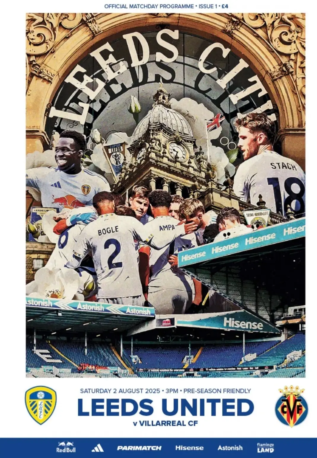 Leeds United vs. Villarreal (August 2, 2025)