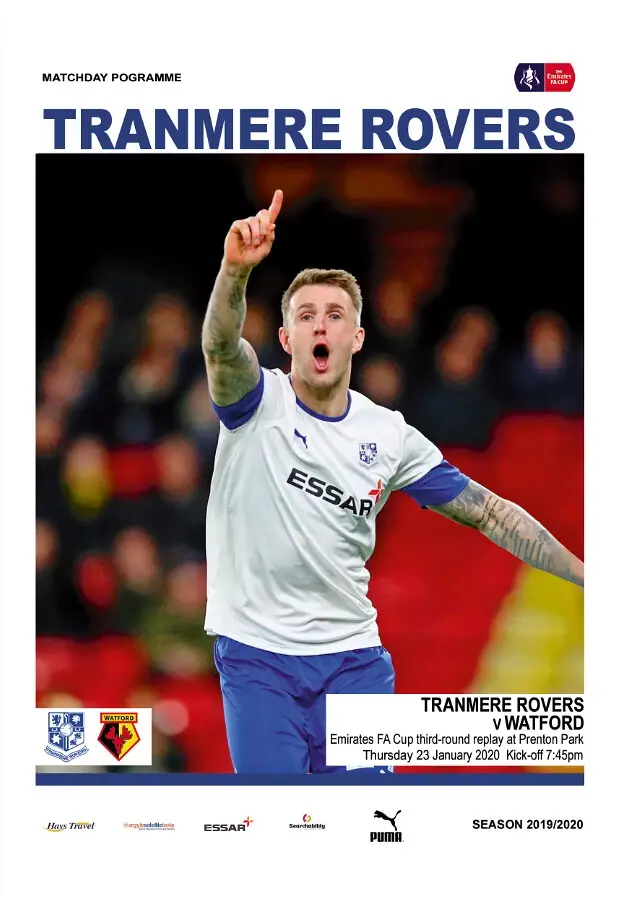 Tranmere Rovers vs. Watford (January 23, 2020)