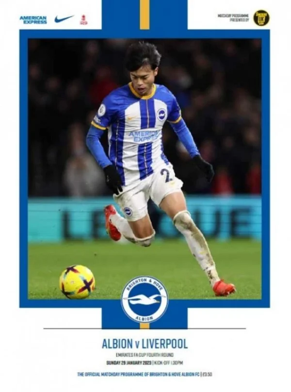 Brighton & Hove Albion vs. Liverpool (January 29, 2023)