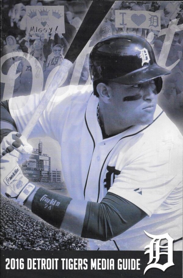 2016 Detroit Tigers media guide