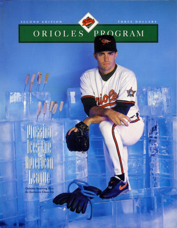 1993 Baltimore Orioles program