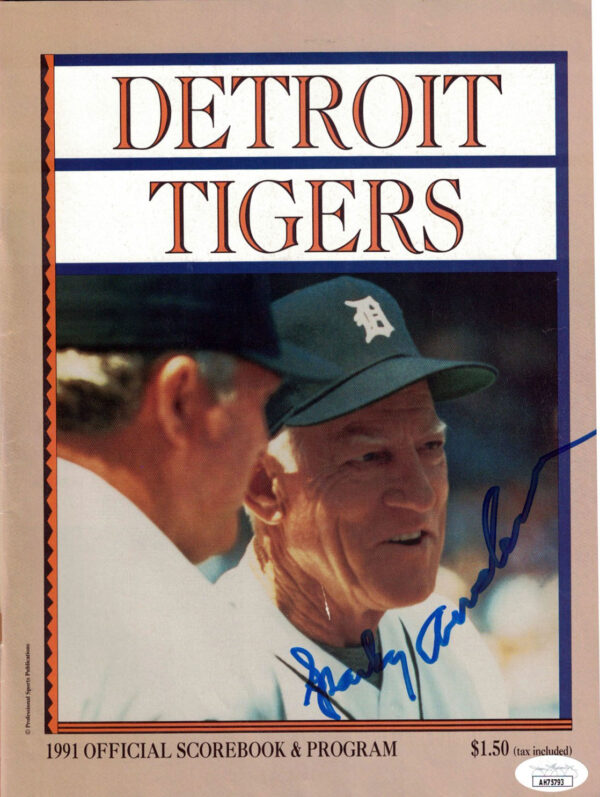 1991 Detroit Tigers program
