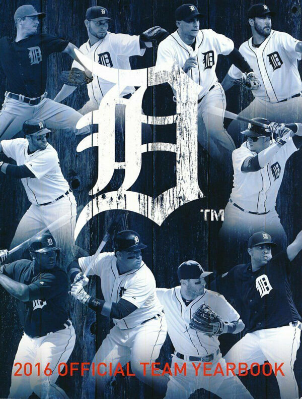 2016 Detroit Tigers yearbook