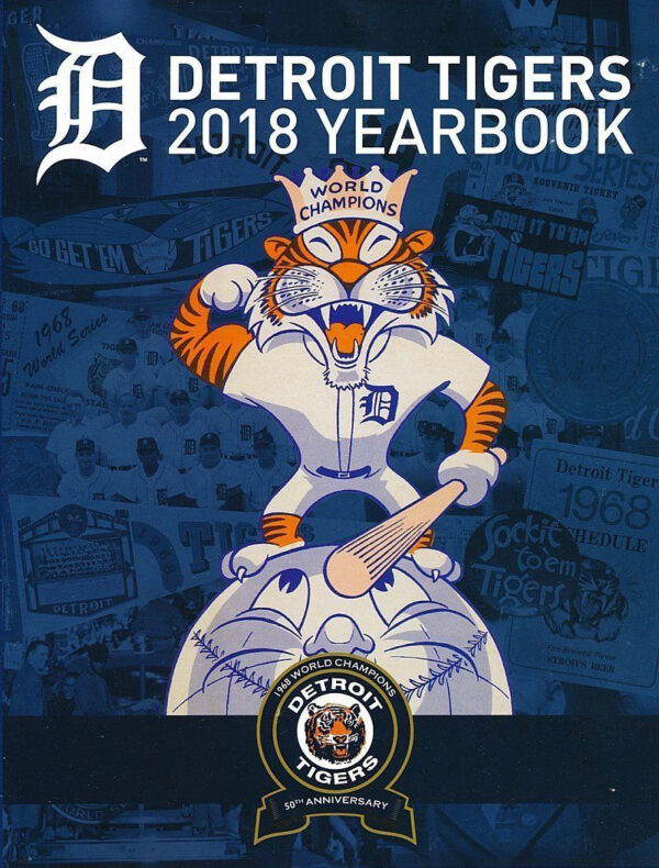 2018 Detroit Tigers yearbook