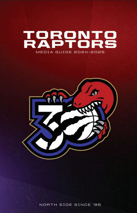 2024-25 Toronto Raptors media guide