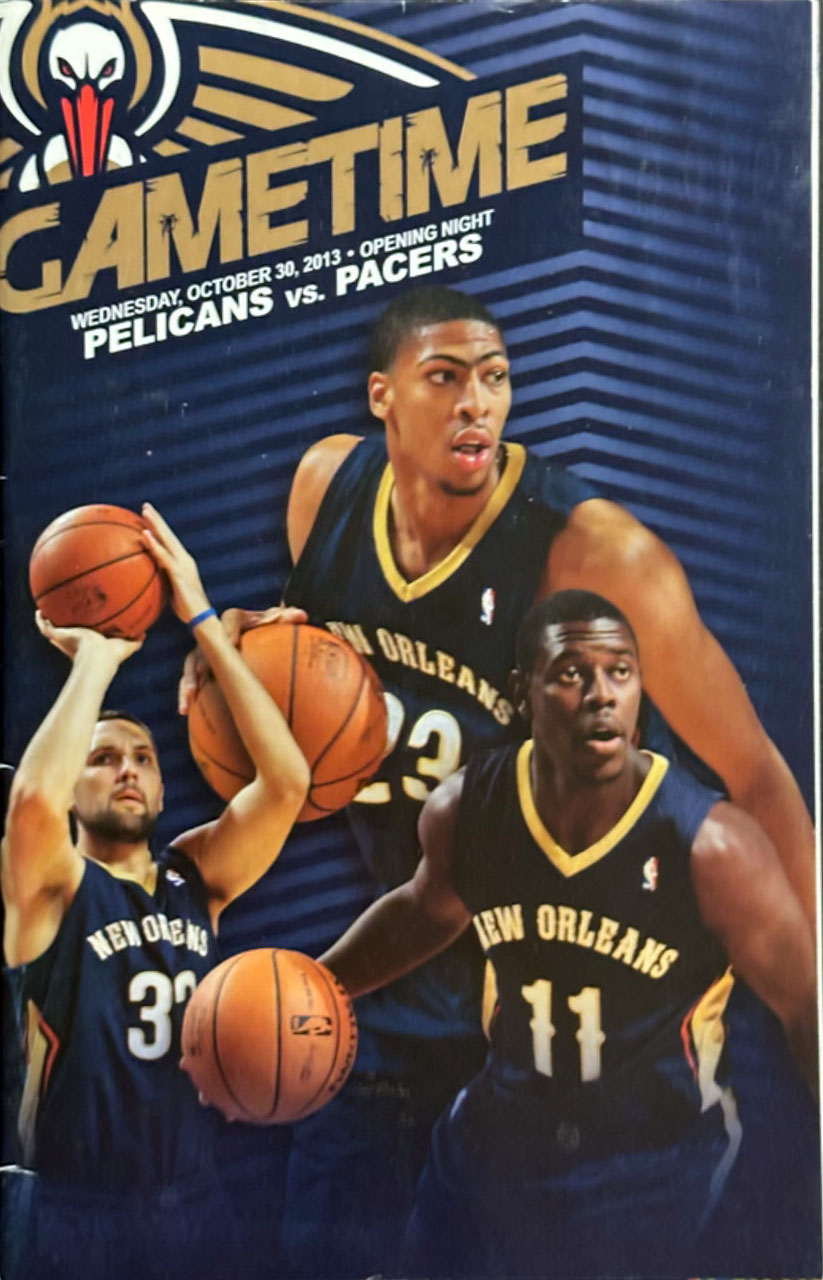 2013-14 New Orleans Pelicans program