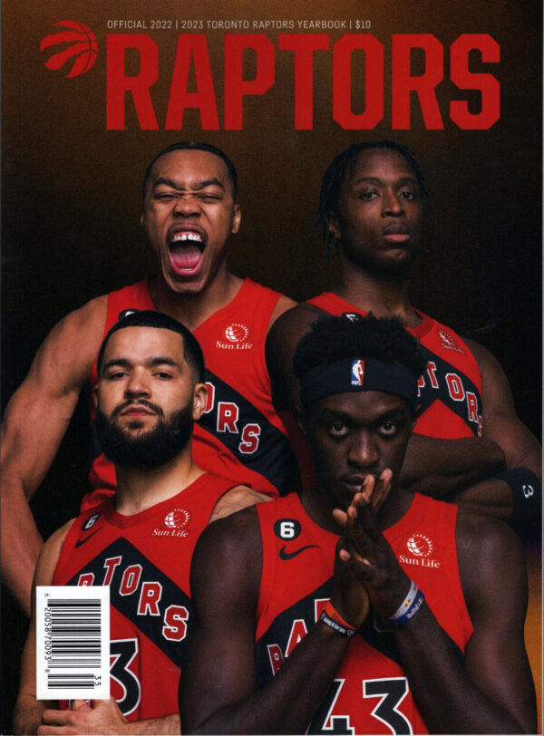2022-23 Toronto Raptors yearbook