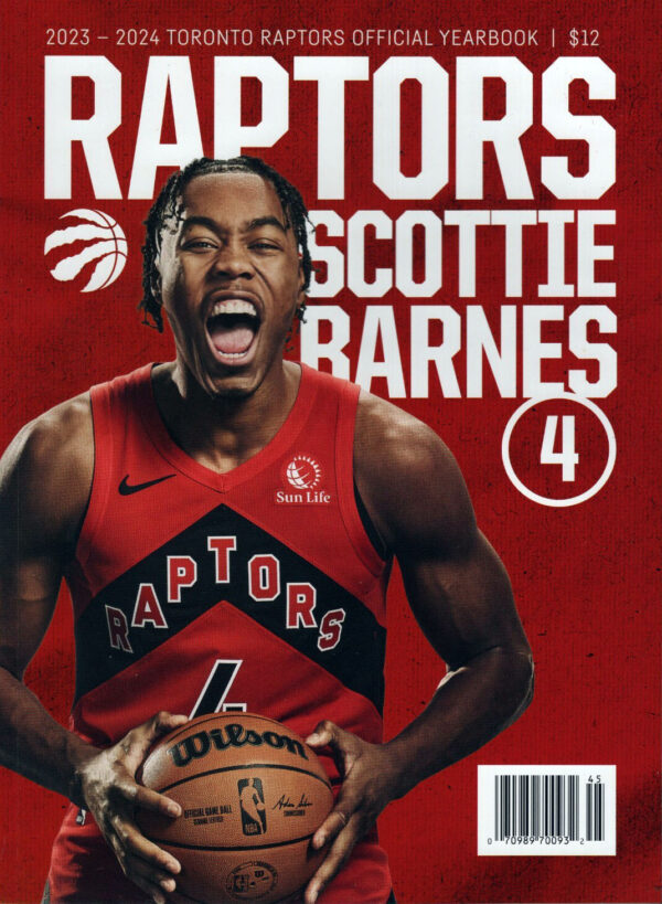 2023-24 Toronto Raptors yearbook