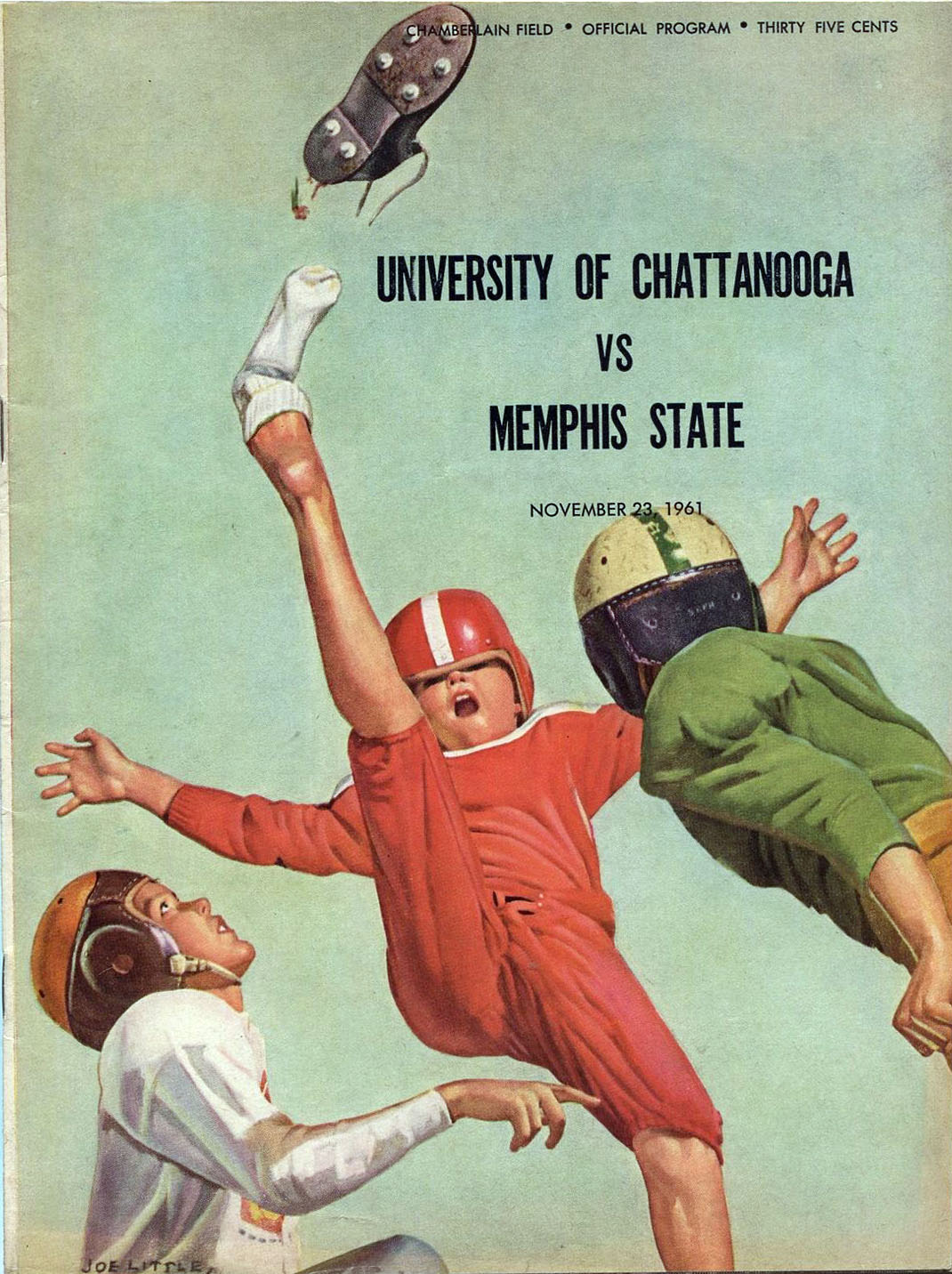 Chattanooga Moccasins vs. Memphis State Tigers (November 23, 1961)