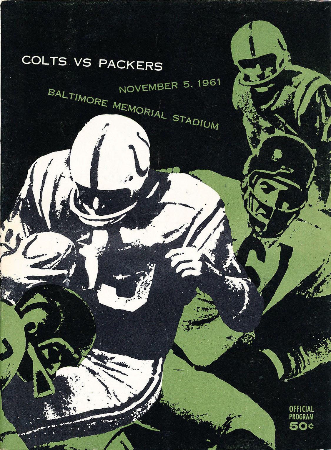 Baltimore Colts vs. Green Bay Packers (November 5, 1961)