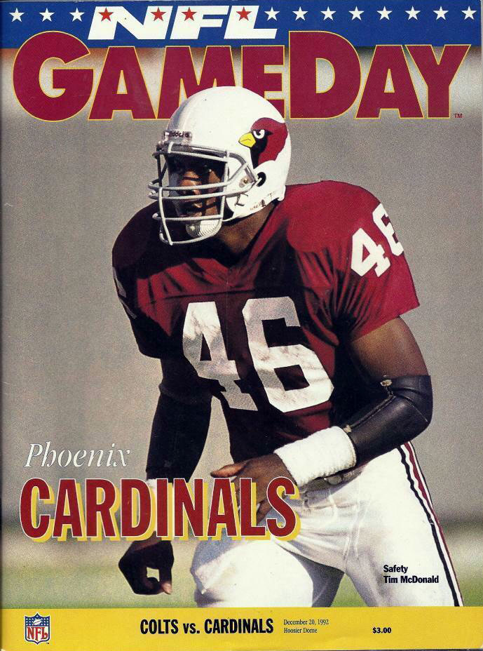Indianapolis Colts vs. Phoenix Cardinals (December 20, 1992)