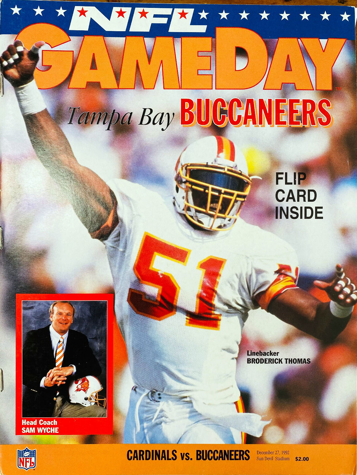 Phoenix Cardinals vs. Tampa Bay Buccaneers (December 27, 1992)