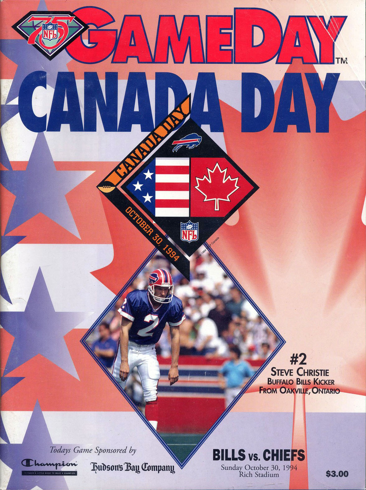 Buffalo Bills vs. Kansas City Chiefs (October 30, 1994)