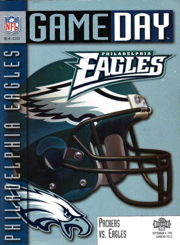 Green Bay Packers vs. Philadelphia Eagles (September 9, 1996)