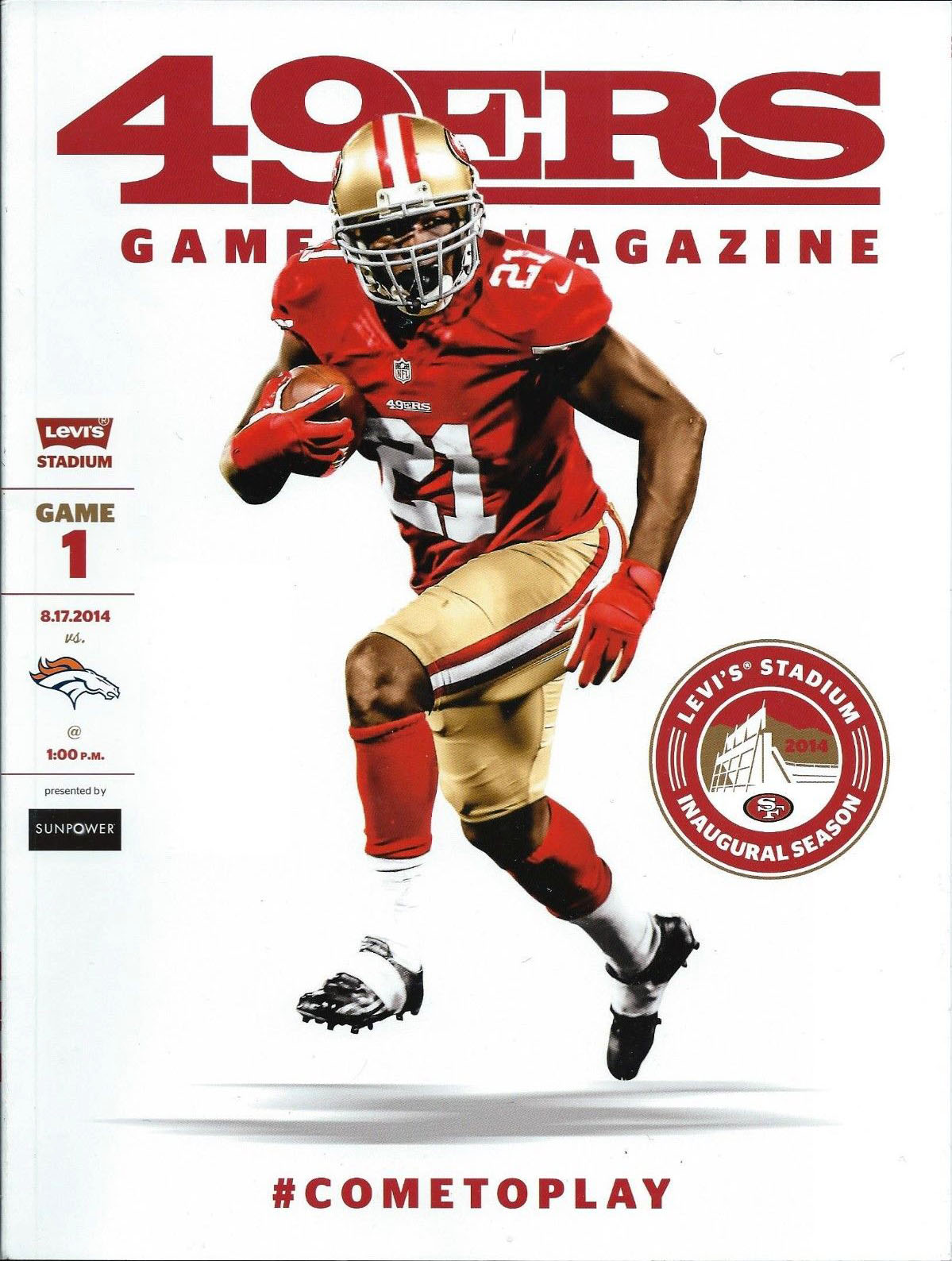 San Francisco 49ers vs. Denver Broncos (August 17, 2014)