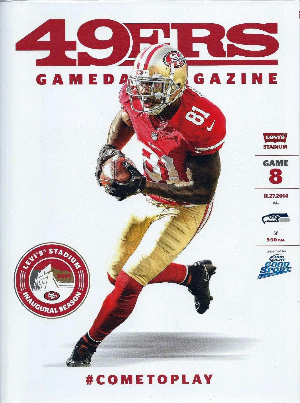 San Francisco 49ers vs. Seattle Seahawks (November 27, 2014)