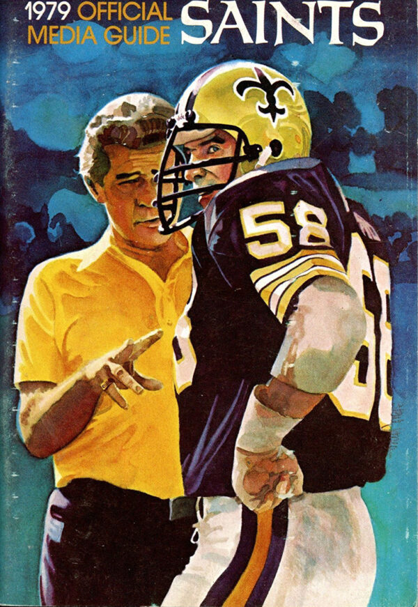 1979 New Orleans Saints media guide