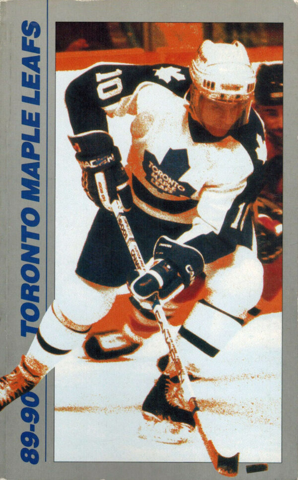1989-90 Toronto Maple Leafs media guide