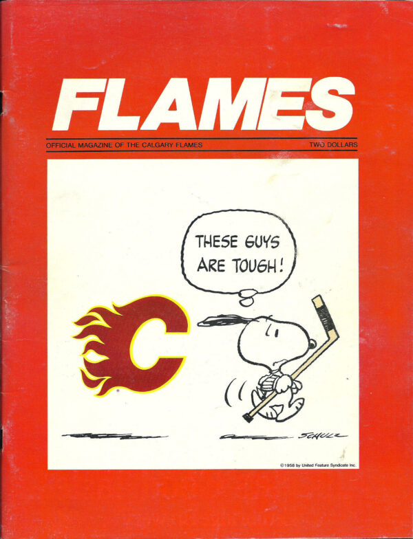 1980-81 Calgary Flames program