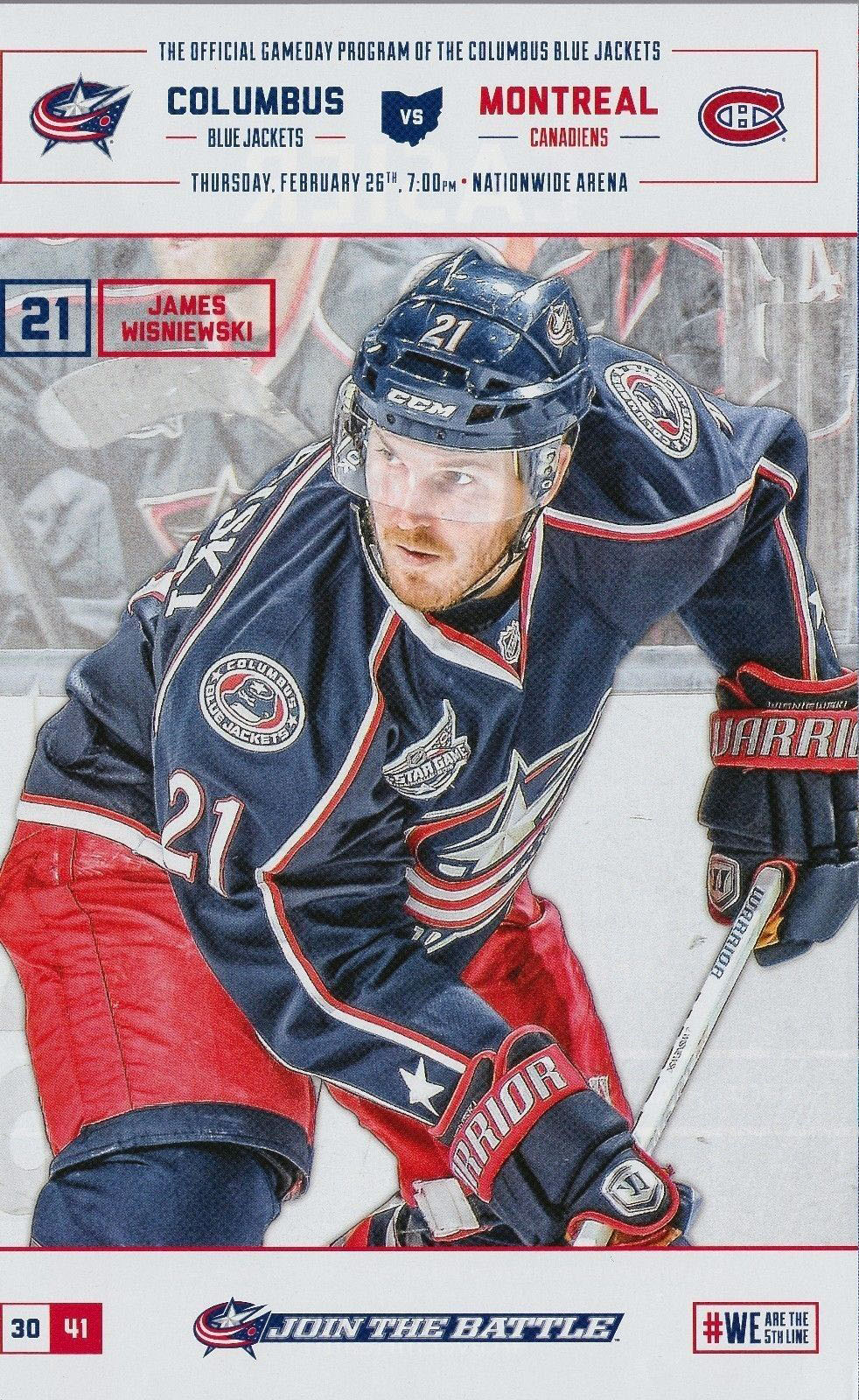 2014-15 Columbus Blue Jackets program