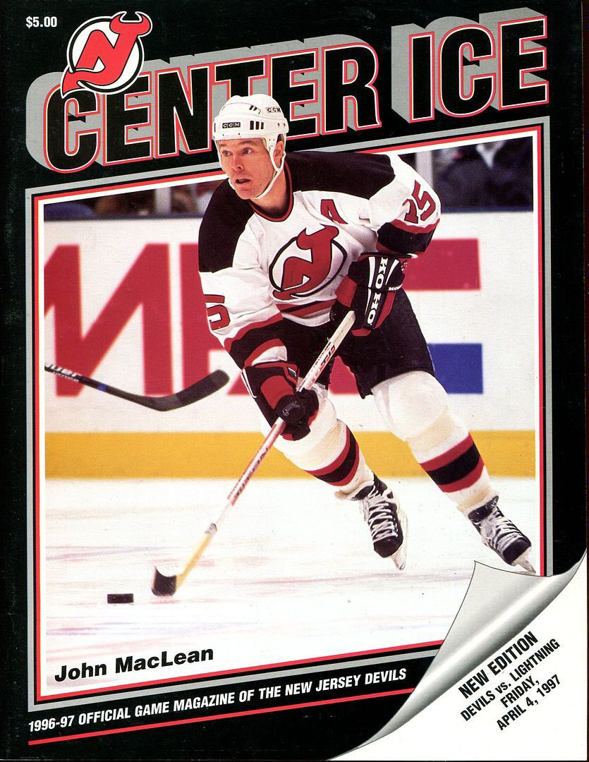 1996-97 New Jersey Devils program