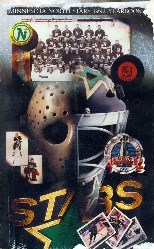 1991-92 Minnesota North Stars yearbook