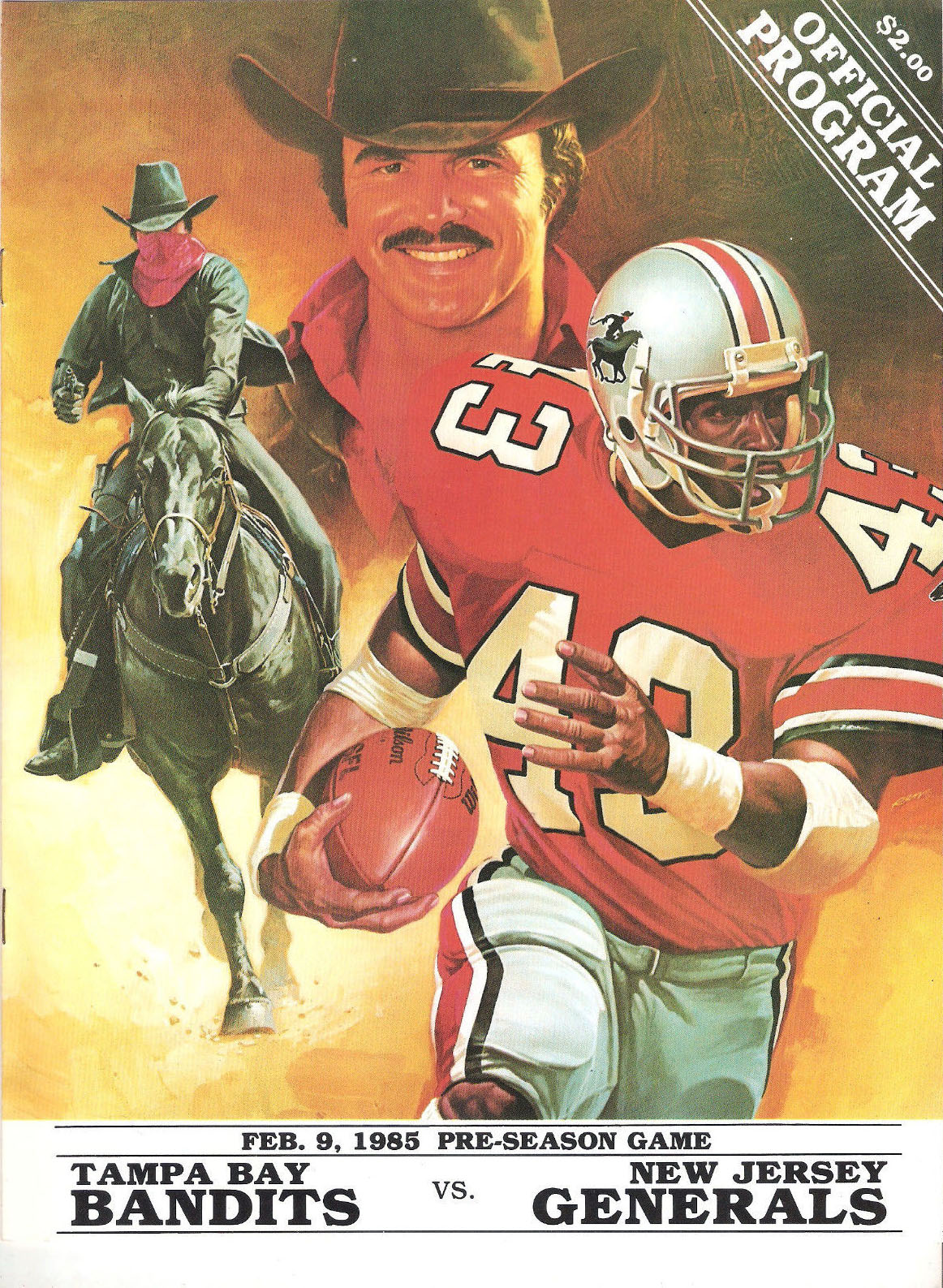 Tampa Bay Bandits vs. New Jersey Generals (February 9, 1985)