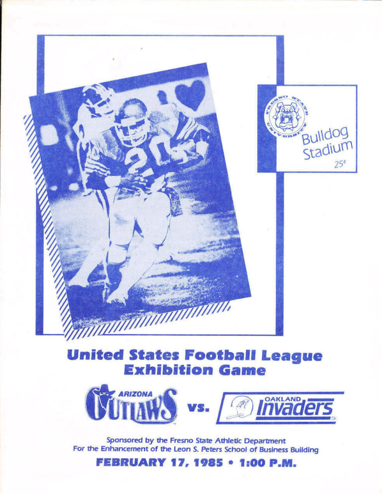 1985 USFL Game Publications – SportsPaper.info