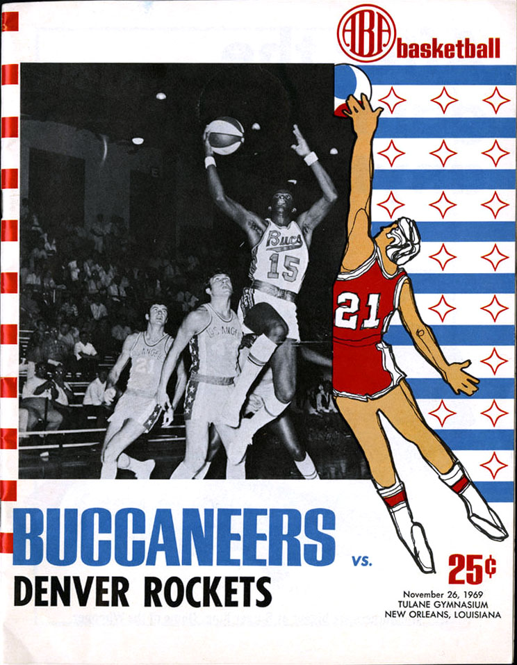 1969-70 New Orleans Buccaneers program
