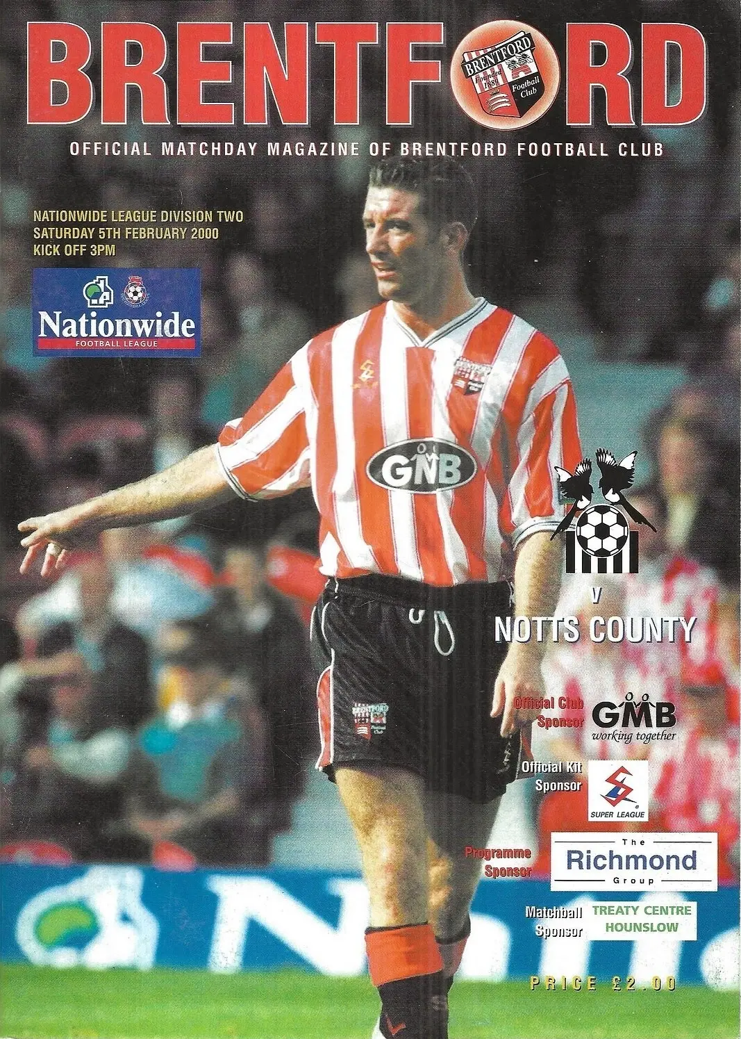 Brentford vs. Notts County (February 5, 2000)