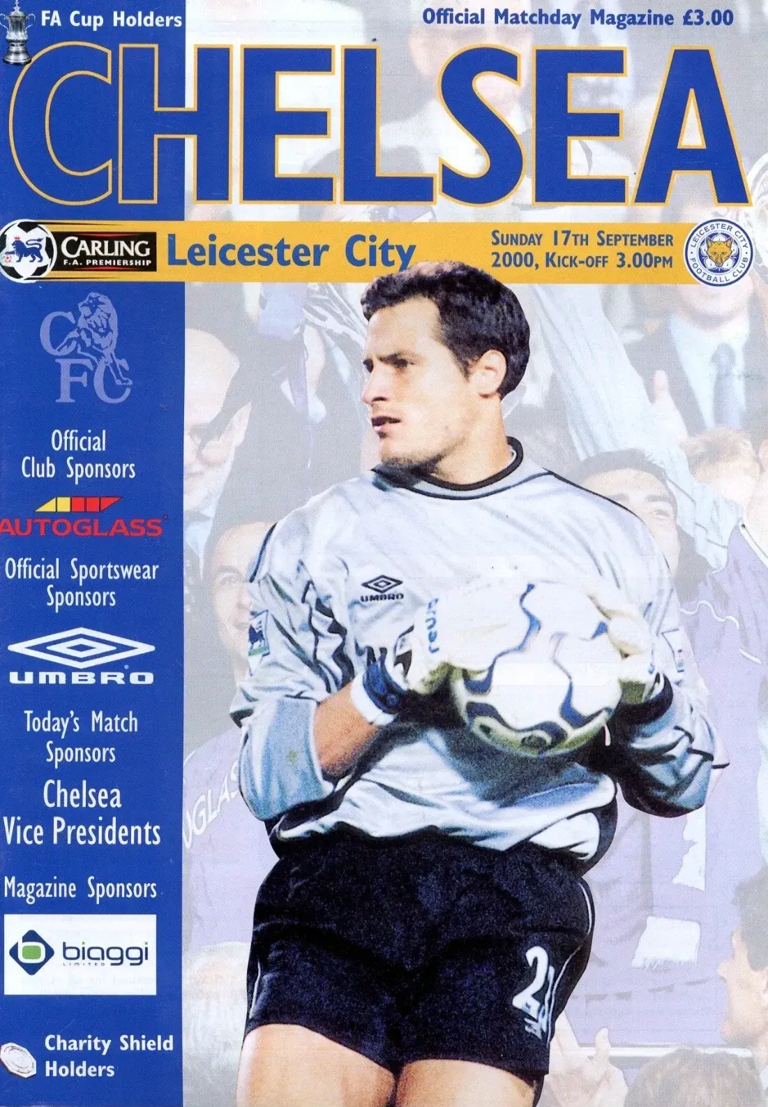Chelsea vs. Leicester City (September 17, 2000)